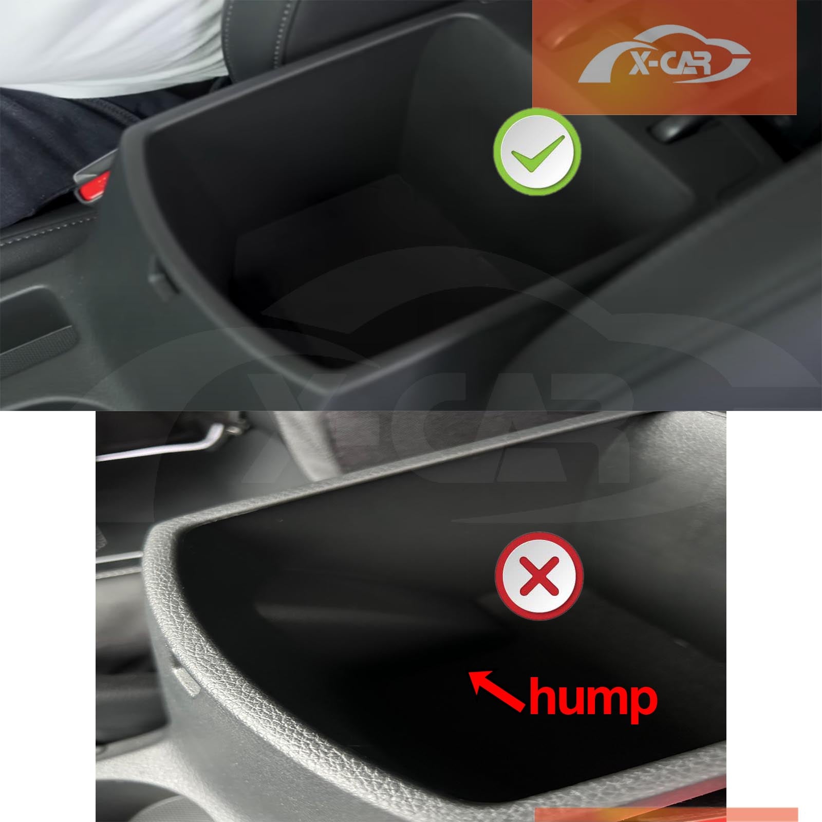 Armrest Organizer Tray for Kia Seltos 2019-2025 Storage Box Accessories
