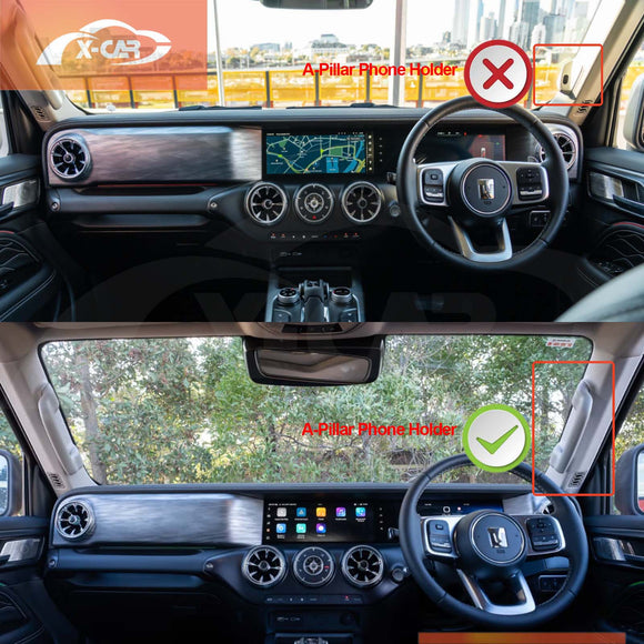 GWM Tank 300 2023-2025 Phone Holder Mount Reinforced Aluminium Alloy Accessories