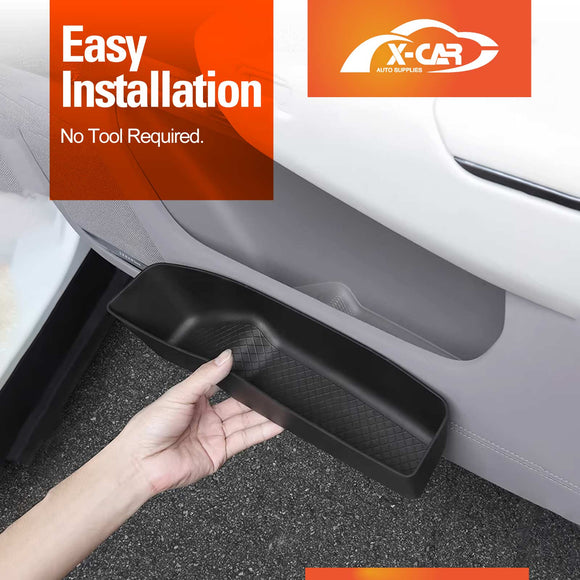 Door Handle & Side Storage Tray for Zeekr 7X 2025-Onwards Hidden Insert Pocket Organiser Box interior Accessories
