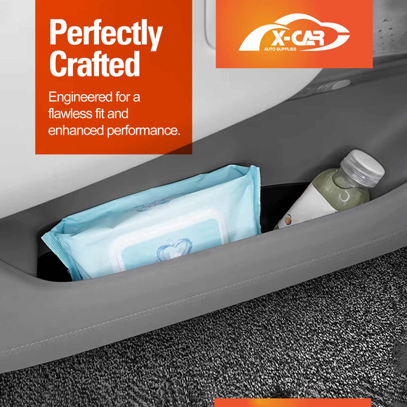 Door Handle & Side Storage Tray for Zeekr 7X 2025-Onwards Hidden Insert Pocket Organiser Box interior Accessories