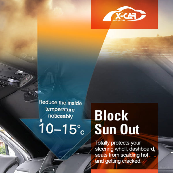 WindScreen Sun Shade For Toyota HiAce Van 2015-2019