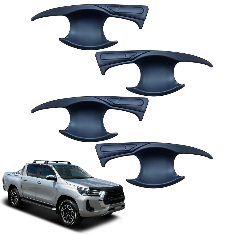 Door Handles Bowl Inserts Cover for Toyota Hilux 2015-2025 Smart Keyless