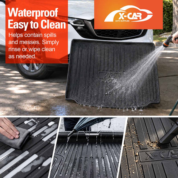 Tub Liner for Ford F-150 F150 2015-2025 Heavy Duty All Weather Cargo Trunk Mat Luggage Tray