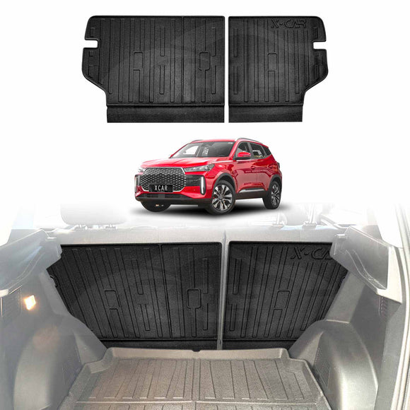 Boot Liner/ Back Seat Protector for Chery Tiggo 4 Petrol 2025-Onwards All Weather Car Mats