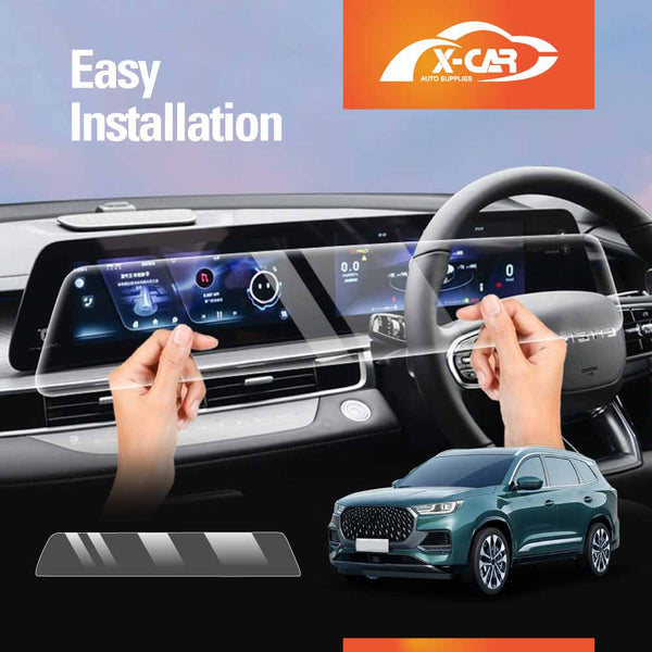 Tempered Glass Screen Protector for Chery Tiggo 8 Pro Max 2024-Onwards Touchscreen Cover