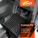 3D Floor Mats for Volkswagen VW Tiguan 3rd Gen CT Series 2025-Onwards All-Weather Car Liners-4