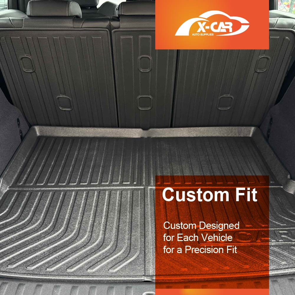 UK Custom Covers BMW X1 Boot Liner – Raised Floor, Tailored Fit, Waterproof & Washable