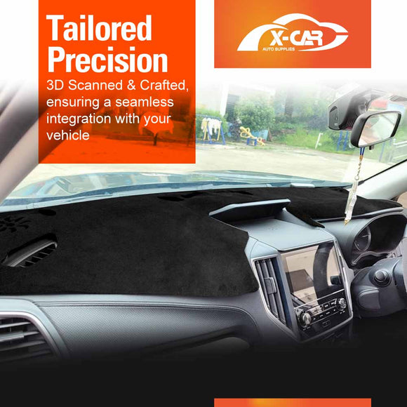 Dash Mat for Subaru Forester 2018-2025 Non-Slip Microfiber Pad Cover