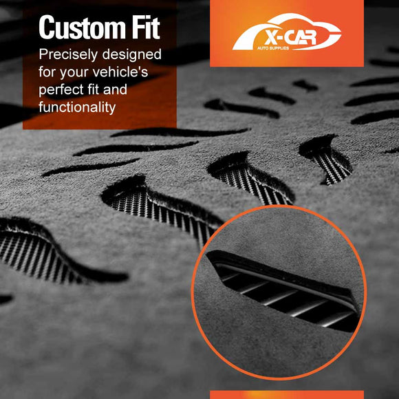 Dash Mat for Mazda CX-9 CX9 With HUD 2016-Onwards Non-Slip Microfiber Pad Cover Interior Accessories