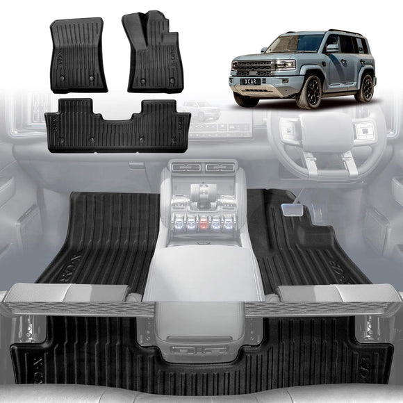 3D Floor Mats for DENZA B5 2026-Onwards All-Weather Car Liners