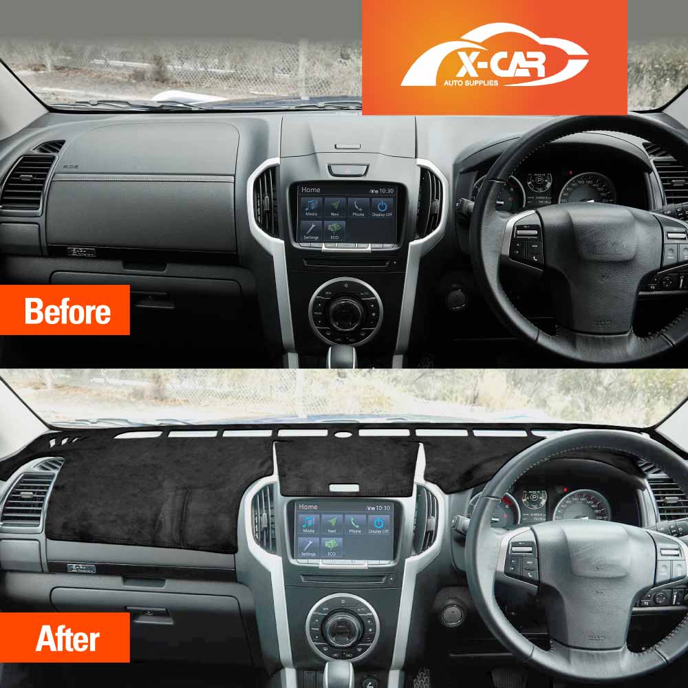 Dash Mat for Isuzu D-MAX DMAX Dual Cab 2012-2020 Non-Slip Dashboard Pad Cover - 0