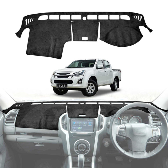 Dash Mat for Isuzu D-MAX DMAX Dual Cab 2012-2020 Non-Slip Dashboard Pad Cover