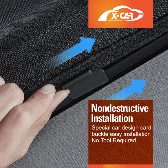 Rear Windscreen Roof Sunshades for Tesla Model Y L 6-Seat 2026-Onwards Sunroof Sun Blind