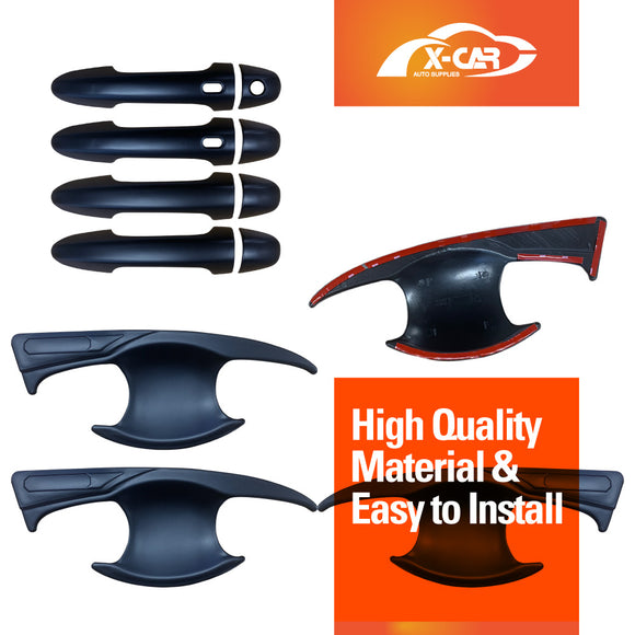 Door Handles Bowl Inserts Cover for Toyota Hilux 2025-Onwards Smart Keyless