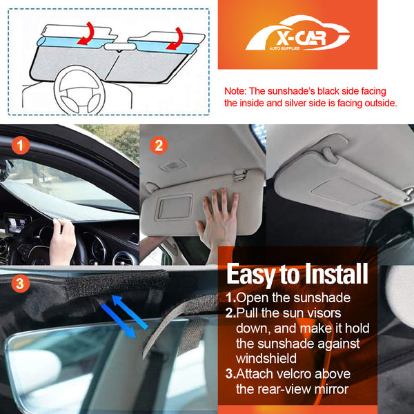 Windshield Sun Shade for Honda CR-V CRV 2023-2025 Wind Screen Sun Visor Protector