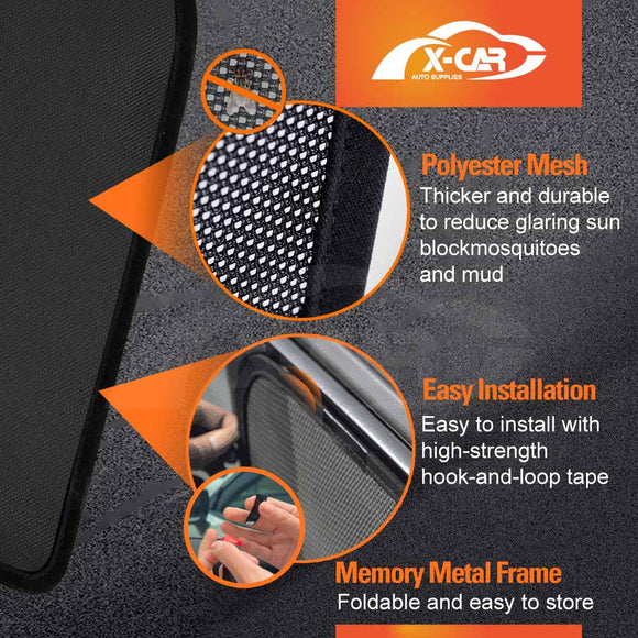 Window Sun Shades for MG MG4 EV Urban 2026-Onwards Windscreen Blind Mesh