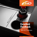 Centre Console Rubber Cup Holder Insert for Tesla Model Y 2022-2025-7