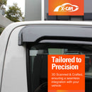 WeatherShields for Toyota Hilux Single Cab 2025-Onwards Car Weather Shields Wind Deflectors Sun Visors-2