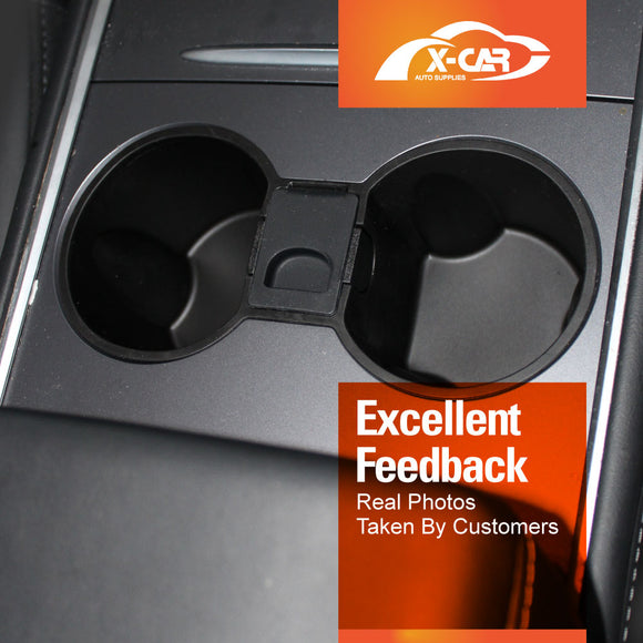 Centre Console Rubber Cup Holder Insert for Tesla Model 3