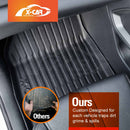 Boot Liner/ Back Seat Protector for MG ZST 2018-2025 All Weather Cargo Mats-6