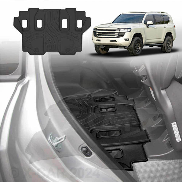 3D Floor Mats for Toyota Landcruiser 300 Series 2021-2025 All-Weather Liners