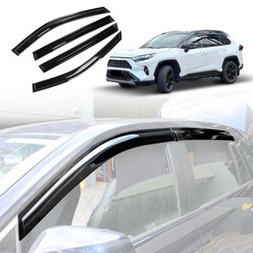 Weathershields for Toyota Rav4 Rav 4 2019-Onwards Car Weather Shields Wind Deflectors Sun Visors