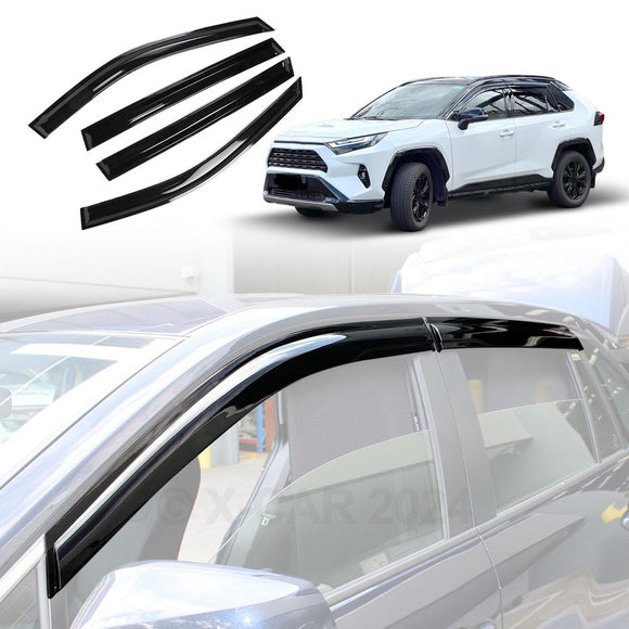 Weathershields for Toyota Rav4 Rav 4 2019-Onwards Car Weather Shields Wind Deflectors Sun Visors