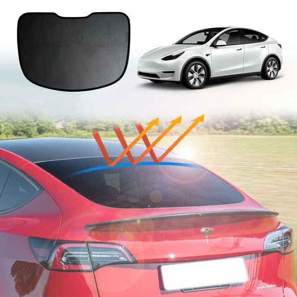 Glass Roof Sun Shades For Tesla Model Y 2022-2025