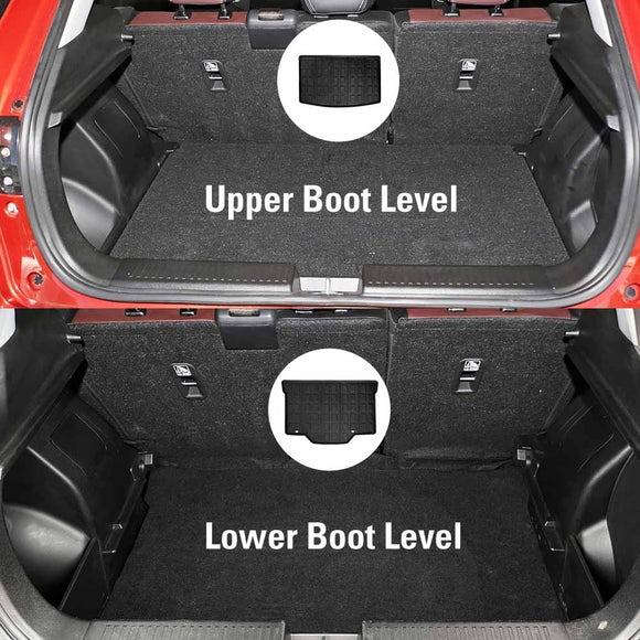 Boot Liner/ Back Seat Protector for Suzuki Fronx Hybrid 2025-Onwards All Weather Car Mats