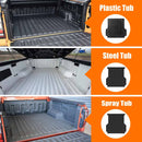 Tub Liner Tailgate Mat for Ford Next-Gen Ranger Raptor RA 2022-2025 Heavy Duty Cargo Trunk Mat-2