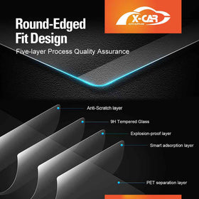 Tempered Glass Screen Protector for BYD SEALION 6 SEALION6 2024-2025 - 0