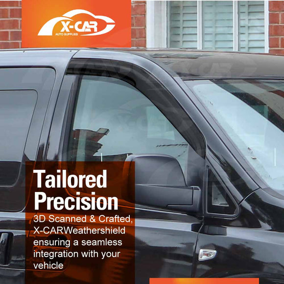 Weathershields for Hyundai iMax / iLoad 2007-2025 Car Weather Shields Wind Deflectors Sun Visors