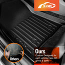 3D Floor Mats for Hyundai Santa Fe SantaFe 6/7 Seater 2024-Onwards All-Weather Liners-4