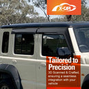 Weathershields for Suzuki Jimny XL 5 Door 2023-Onwards Deflectors Window Sun Visor-8