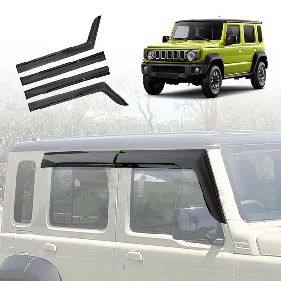 Weathershields for Suzuki Jimny XL 5 Door 2023-Onwards Deflectors Window Sun Visor