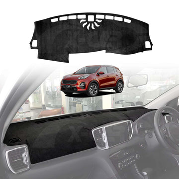 Dash Mat for Kia Sportage QL Series 2015-2022 Non-Slip Microfiber Pad Cover