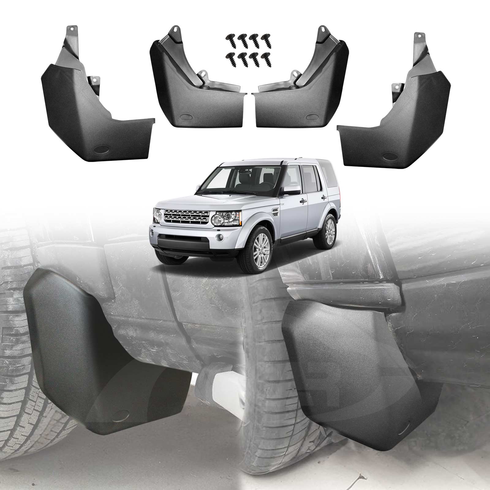 Gatorback Mud Flaps Car Fender Mud Flaps For Land Rover Discovery Sport 2020 2021 2022 L550 Splash G Kickback Mudflaps