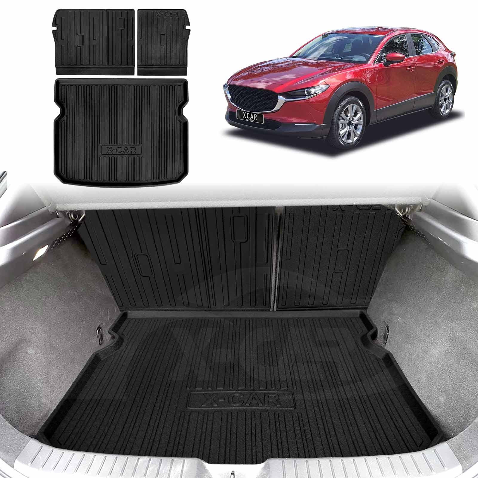 Boot Liner/ Back Seat Protector for Mazda CX30 CX-30 2019-2025