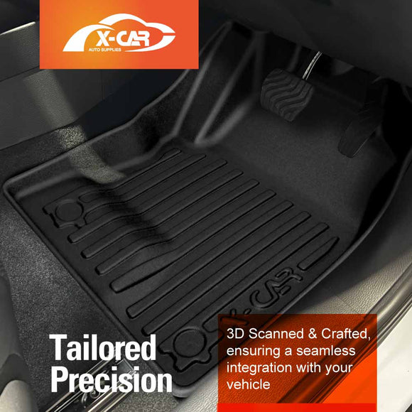 3D Floor Mats for Mitsubishi Outlander ZM Series PHEV 7-Seater 2021-2025 All-Weather Car Liners