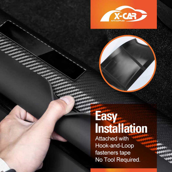 Door Sill Protector Sets for Tesla Model Y Juniper 2025-Onwards Car Threshold Scuff Trim Full Covers