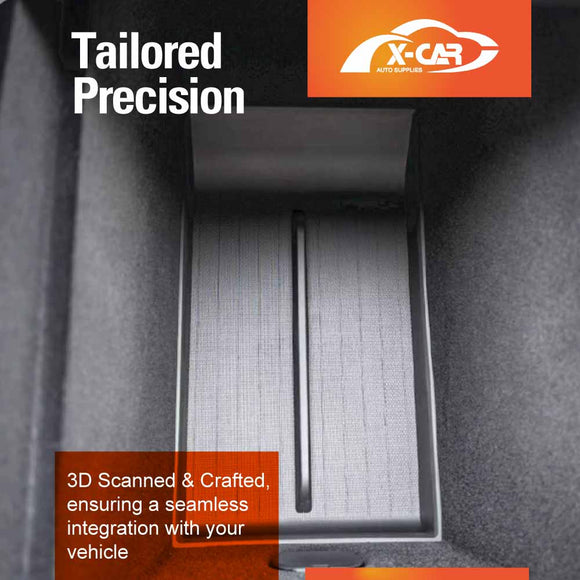 Center Console Armrest Organizer Tray for Tesla Model Y Juniper 2025-Onwards Storage Box Car Interior Accessories