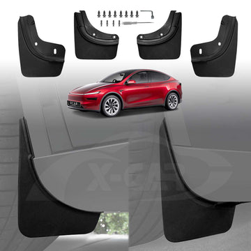 Tesla Model Y Juniper Mud Flaps Splash Guards Mudguard Fender 2025-Onwards