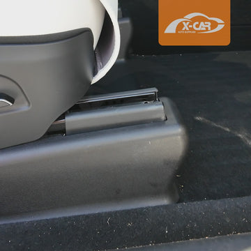 Car Under Seat Protector for Tesla Model Y Juniper 2025-Onwards Seat Rail Cover Anti Kick Guard Underseat Interior Accessories - 0