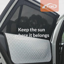 Rear Window Sun Shades for Toyota RAV4 6th Gen 2026-Onwards Zipper Dual Layer Blind-2