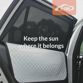 Rear Window Sun Shades for Toyota RAV4 6th Gen 2026-Onwards Zipper Dual Layer Blind - 0