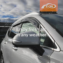 Weathershields for Hyundai Santa Fe SantaFe 2018-2023 Car Weather Shields Wind Deflectors Sun Visors-2