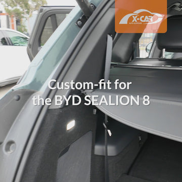 Retractable Cargo Cover for BYD SEALION 8 SEALION8 2026-Onwards - 0