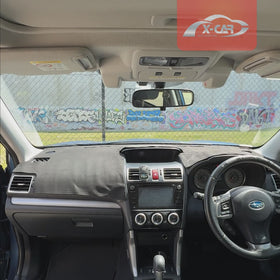 Dash Mat for Subaru Forester 2012-2018 Non-Slip Microfiber Pad Cover - 0