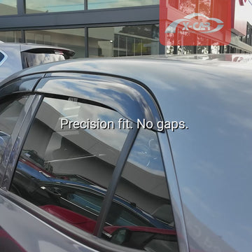 WeatherShields for Kia Picanto 2017-2025 Car Weather Shields Wind Deflectors Sun Visors - 0