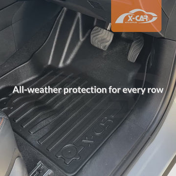 3D Floor Mats for Mitsubishi Outlander ZM Series PHEV 5-Seater 2021-Onwards All-Weather Car Liners - 0